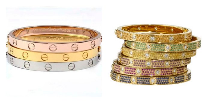 Replica Cartier Love Bracelet Real Gold